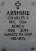 ABSHIRE, Charles James