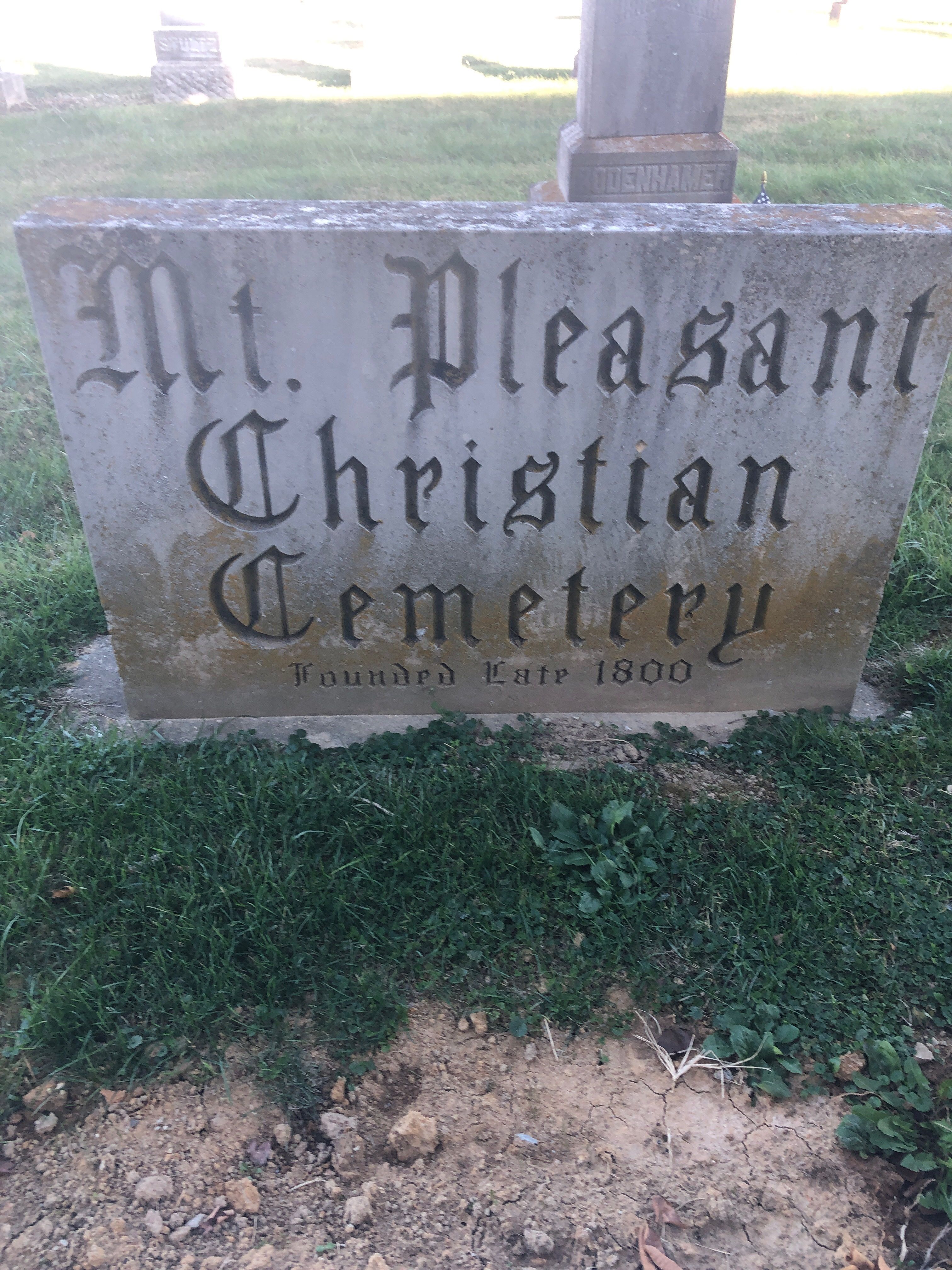 Mount Pleasant Cemetery